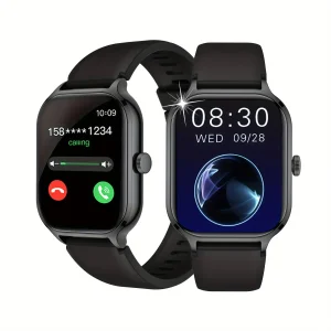 LOMAXFR Smart Watch – Bluetooth Calling & Multi-Sport Fitness Tracker for iPhone & Android 1.83” LCD Screen | Heart Rate Monitor | Multi-App Notifications | Activity Tracking